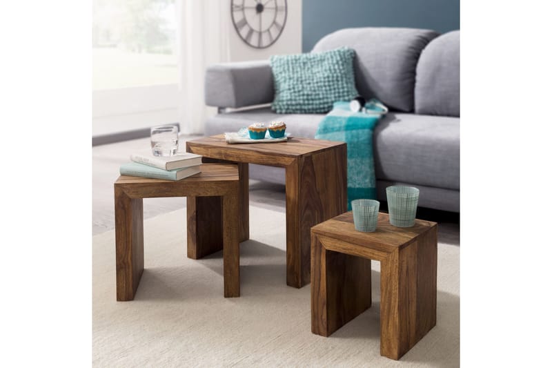 Telander Satsbord 3-pack - Trä/natur - Möbler - Bord & matgrupper - Soffbord