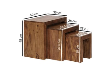 Telander Satsbord 3-pack - Trä/natur - Möbler - Bord & matgrupper - Soffbord