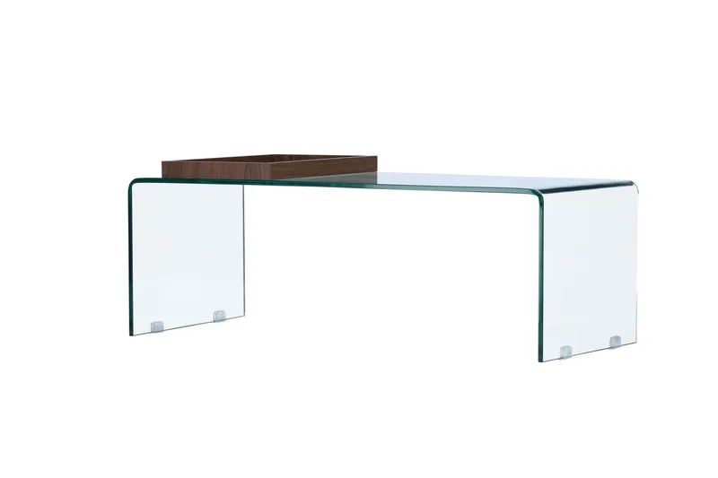 Telemark Soffbord 110x50 cm - Transparent - Möbler - Bord & matgrupper - Soffbord