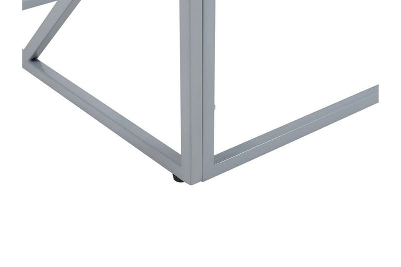 Vanausdall Soffbord 100 cm - Silver/Glas - Möbler - Bord & matgrupper - Soffbord