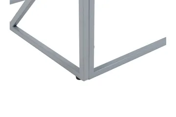Vanausdall Soffbord 100 cm - Silver/Glas - Möbler - Bord & matgrupper - Soffbord