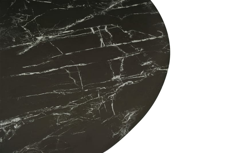 Vanduyne Soffbord 100 cm Runt - Keramik/Glas/Svart - Soffbord
