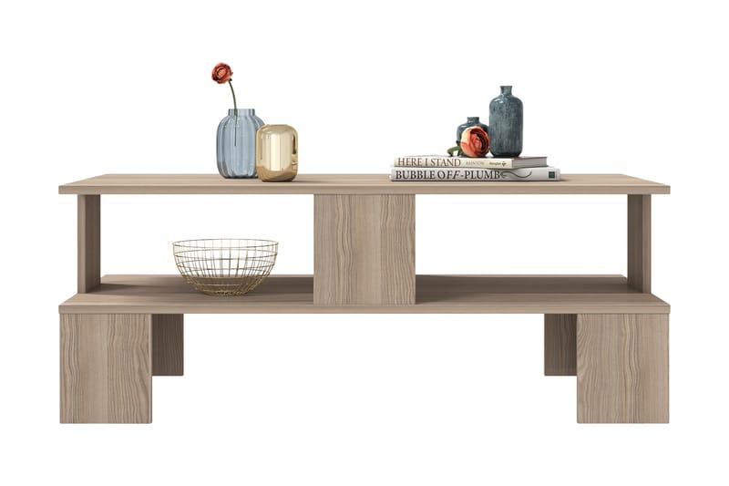 Velenje Soffbord 120 cm - Natur/Mörkbrun - Möbler - Bord & matgrupper - Soffbord