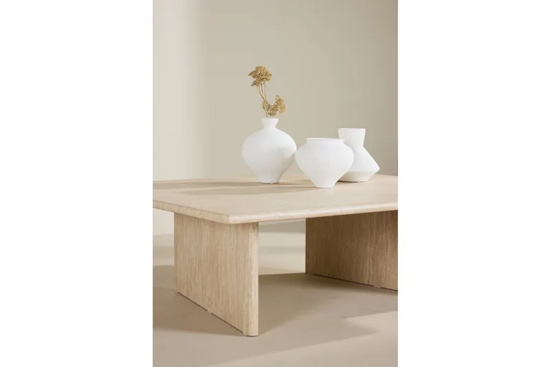 Soffbord VIND Skagen 100x120 cm - Beige - Möbler - Bord & matgrupper - Soffbord