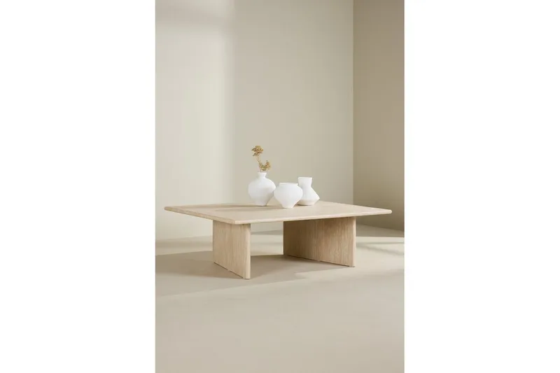 Soffbord VIND Skagen 100x120 cm - Beige - Möbler - Bord & matgrupper - Soffbord