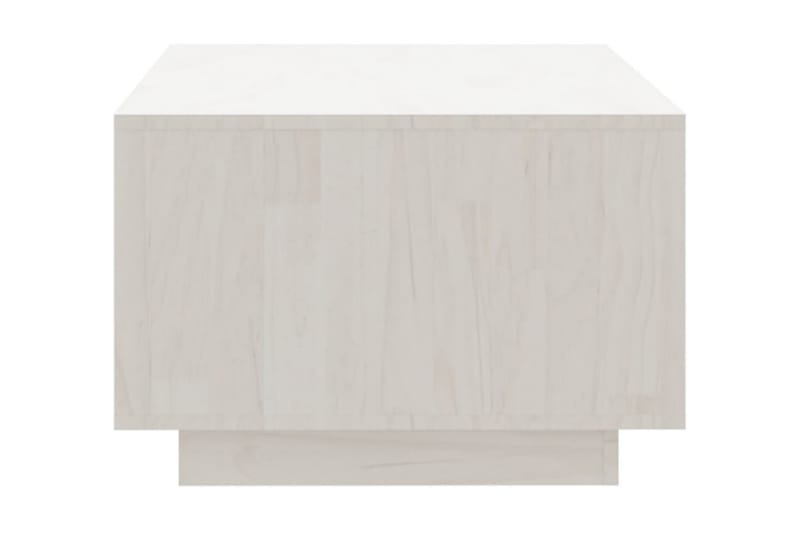 Soffbord vit 110x50x33,5 cm massiv furu - Vit - Möbler - Bord & matgrupper - Soffbord