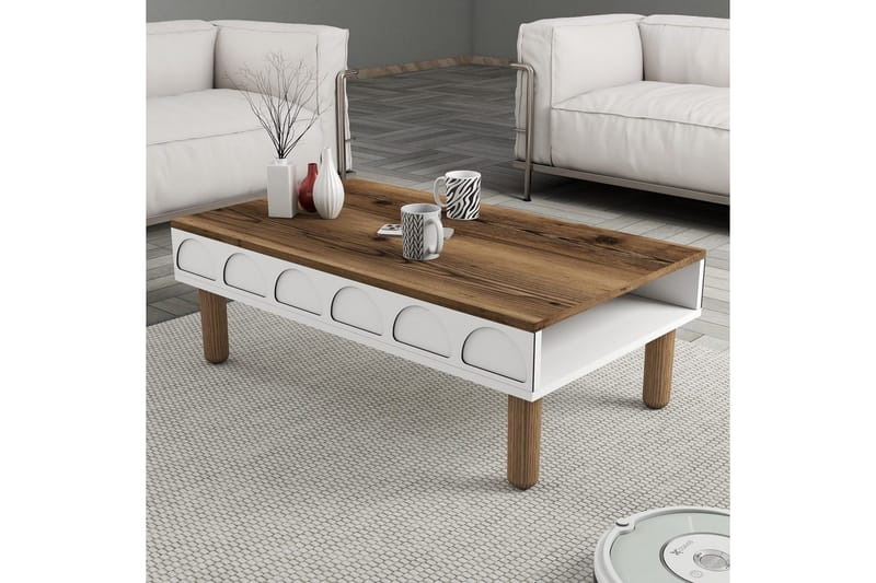 Soffbord Vit - Vit - Möbler - Bord & matgrupper - Soffbord
