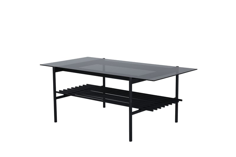 Von Staf Soffbord 120 cm - Glas/Svart - Möbler - Bord & matgrupper - Soffbord