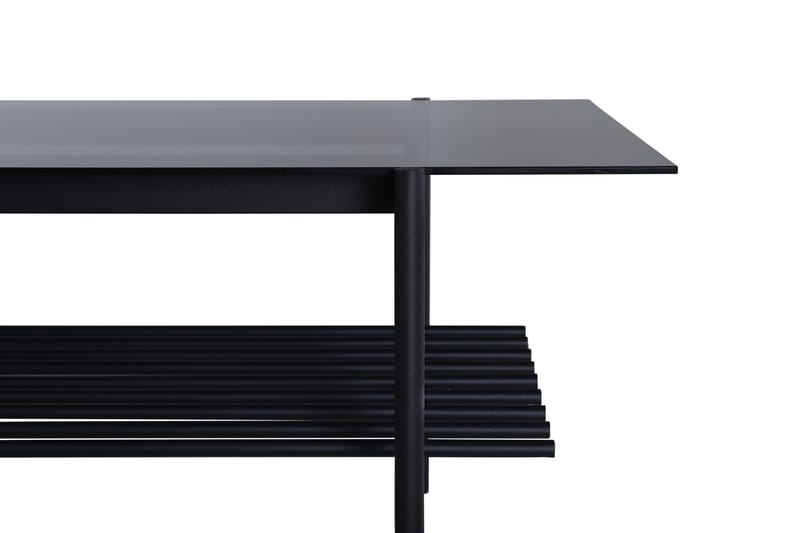 Von Staf Soffbord 120 cm - Glas/Svart - Möbler - Bord & matgrupper - Soffbord