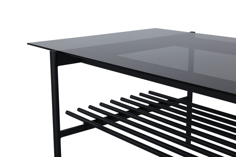 Von Staf Soffbord 120 cm - Glas/Svart - Möbler - Bord & matgrupper - Soffbord