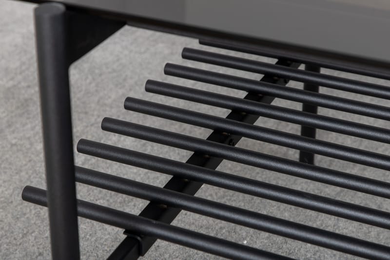Von Staf Soffbord 120 cm - Glas/Svart - Möbler - Bord & matgrupper - Soffbord
