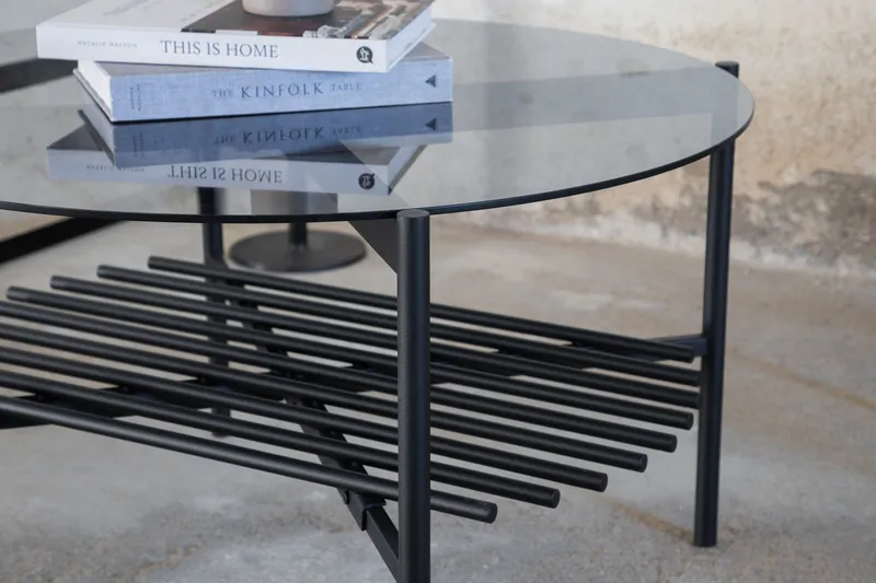 Von Staf Soffbord 80 cm Runt - Grå - Möbler - Bord & matgrupper - Soffbord