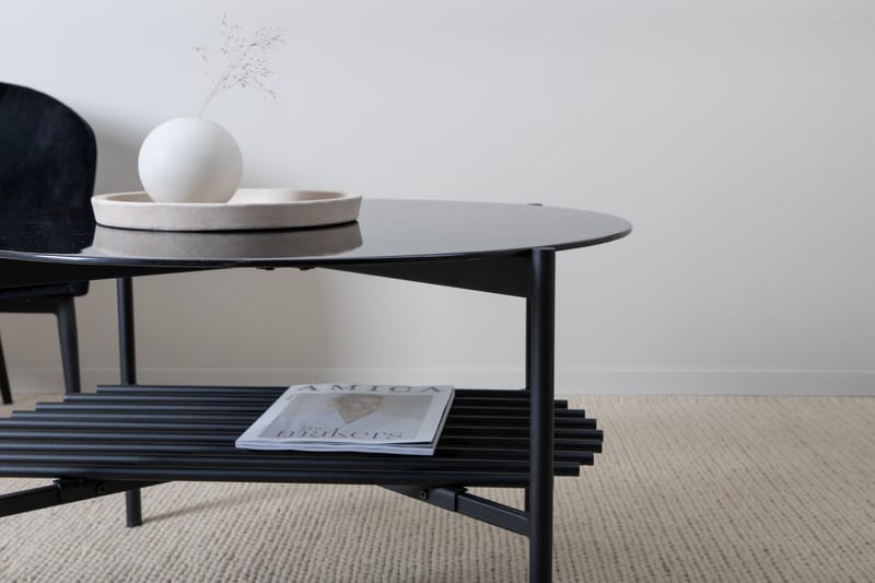 Von Staf Soffbord 80 cm Runt - Svart - Möbler - Bord & matgrupper - Soffbord