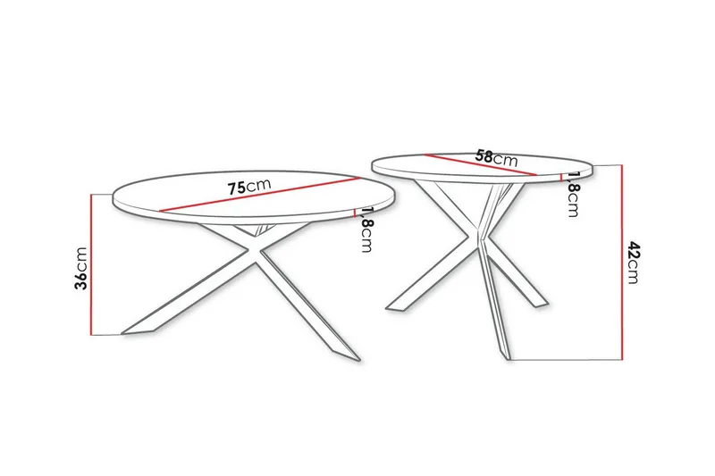 Wardner Soffbord - Svart - Möbler - Bord & matgrupper - Soffbord