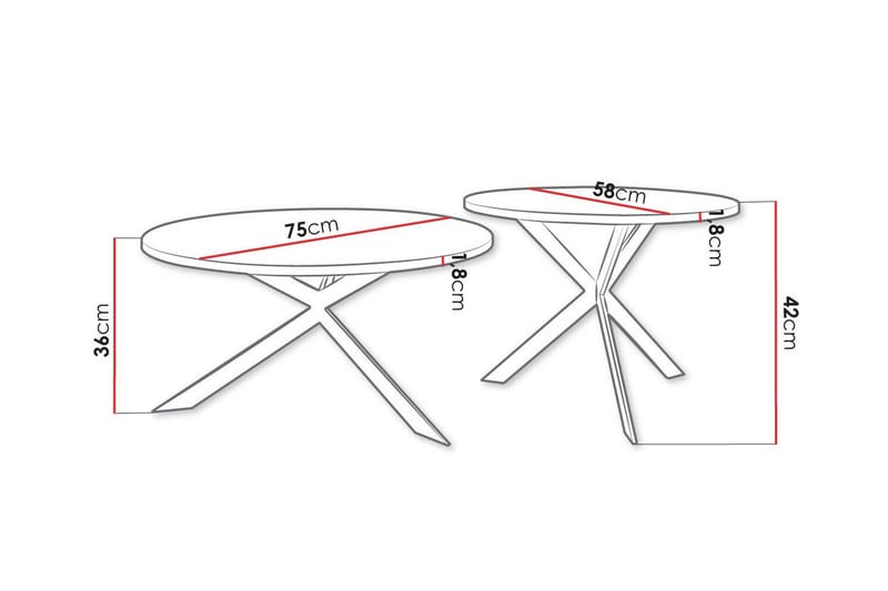 Wardner Soffbord - Svart - Möbler - Bord & matgrupper - Soffbord