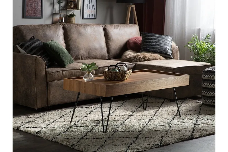 Welton Soffbord 100 cm - Valnötsbrun - Möbler - Bord & matgrupper - Soffbord