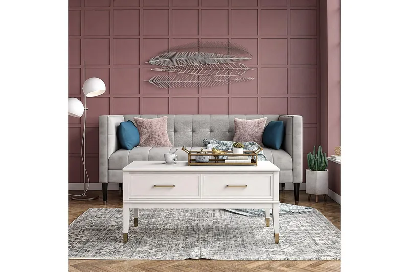 Westerleigh Soffbord 106 cm Höj och Sänkbart m Förvaring Låd - CosmoLiving - Möbler - Bord & matgrupper - Soffbord