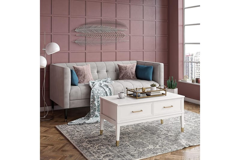 Westerleigh Soffbord 106 cm Höj och Sänkbart m Förvaring Låd - CosmoLiving - Möbler - Bord & matgrupper - Soffbord