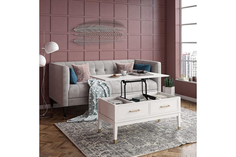 Westerleigh Soffbord 106 cm Höj och Sänkbart m Förvaring Låd - CosmoLiving - Möbler - Bord & matgrupper - Soffbord