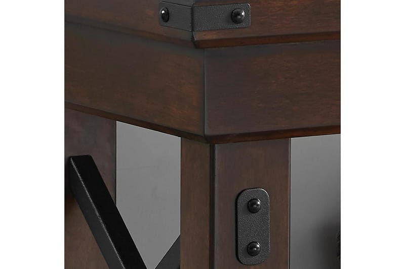 Wildwood Soffbord 112 cm med Förvaring Hylla Espresso - Dorel Home - Möbler - Bord & matgrupper - Soffbord