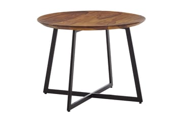 Wilhem 60 cm Runt Soffbord i Ljust Trä - Brun - Möbler - Bord & matgrupper - Soffbord