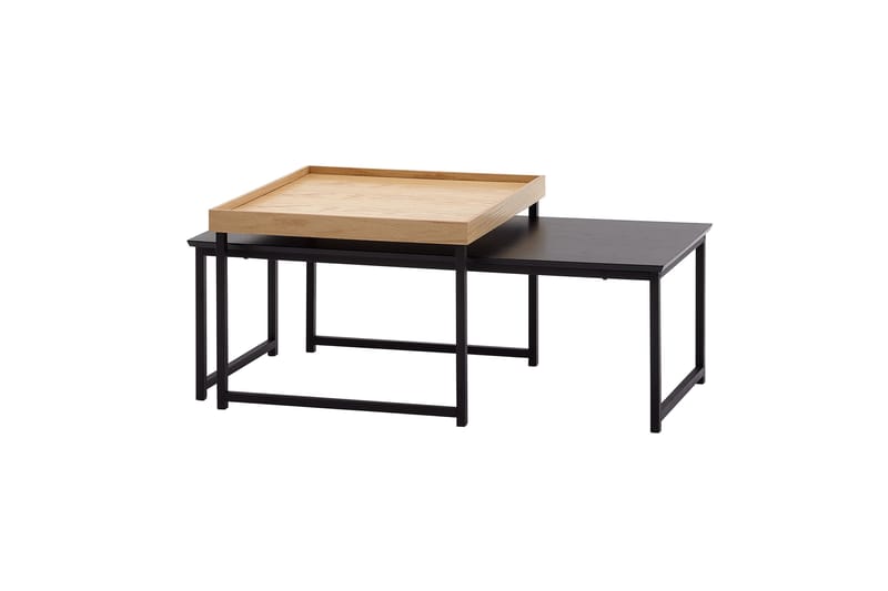 Wilhem Satsbord 110 cm Fyrkantig - Natur - Möbler - Bord & matgrupper - Soffbord
