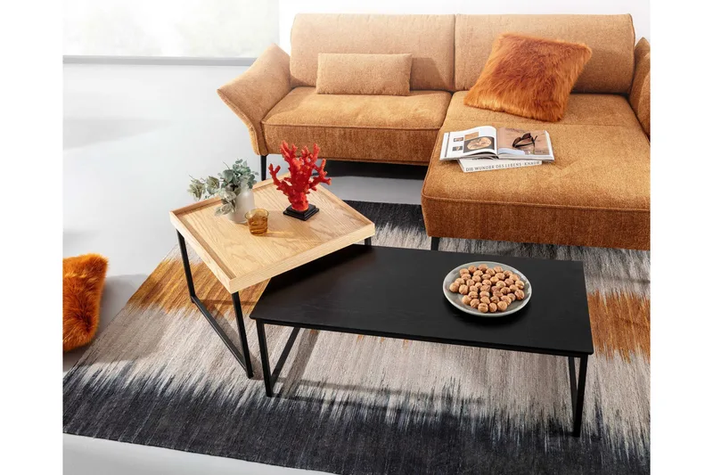 Wilhem Satsbord 110 cm Fyrkantig - Natur - Möbler - Bord & matgrupper - Soffbord