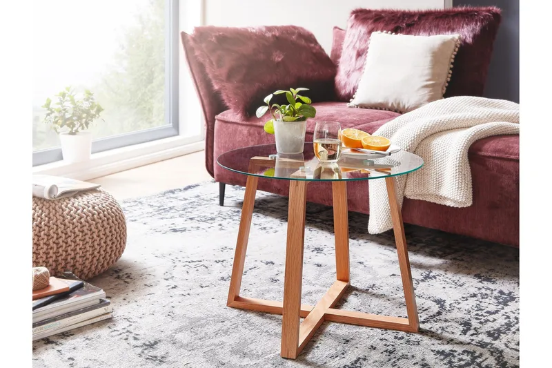 Wilhem Soffbord 58 cm Rund - Natur - Möbler - Bord & matgrupper - Soffbord