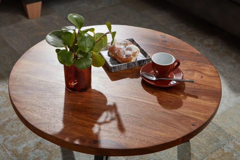 Wilhem Soffbord 60 cm Rund - Natur - Möbler - Bord & matgrupper - Soffbord