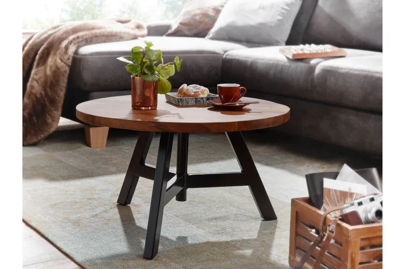 Wilhem Soffbord 60 cm Rund - Natur - Möbler - Bord & matgrupper - Soffbord