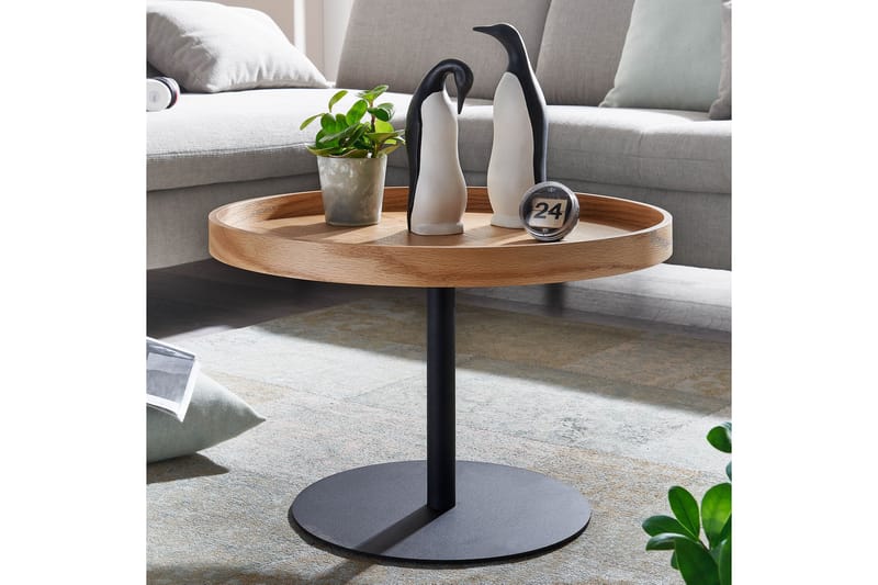 Wilhem Soffbord 61 cm Rund - Natur - Möbler - Bord & matgrupper - Soffbord
