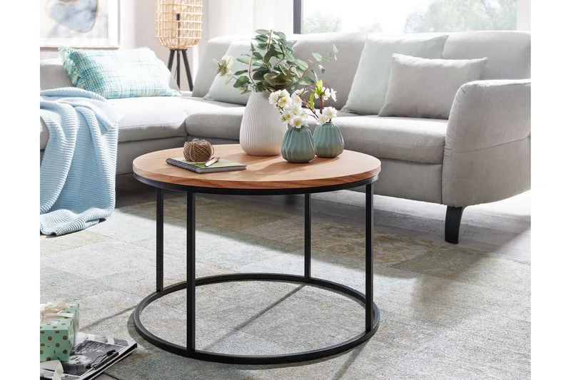 Wilhem Soffbord 70 cm Rund - Natur - Möbler - Bord & matgrupper - Soffbord