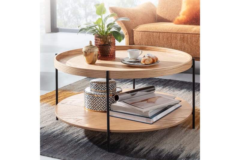Wilhem Soffbord 78 cm Rund - Natur - Möbler - Bord & matgrupper - Soffbord