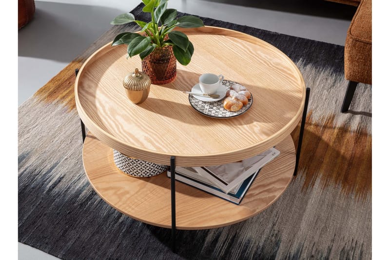 Wilhem Soffbord 78 cm Rund - Natur - Möbler - Bord & matgrupper - Soffbord