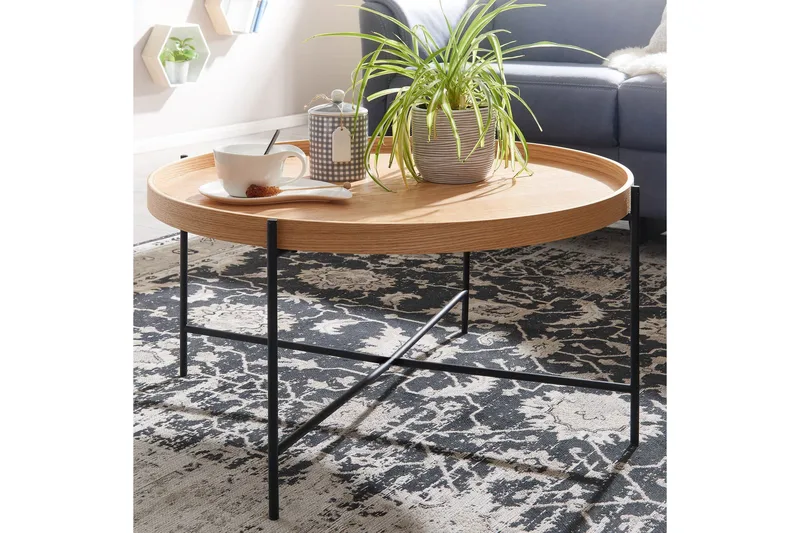 Wilhem Soffbord 78 cm Rund - Natur - Möbler - Bord & matgrupper - Soffbord