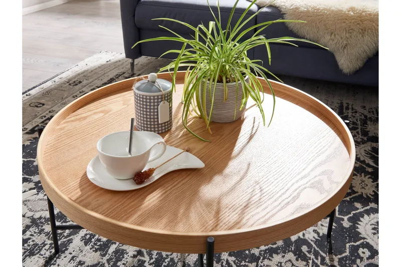Wilhem Soffbord 78 cm Rund - Natur - Möbler - Bord & matgrupper - Soffbord