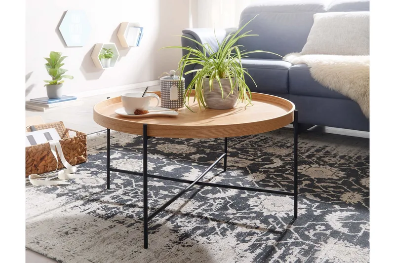 Wilhem Soffbord 78 cm Rund - Natur - Möbler - Bord & matgrupper - Soffbord