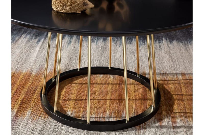 Wilhem Soffbord 80 cm Rektangulär - Svart - Möbler - Bord & matgrupper - Soffbord