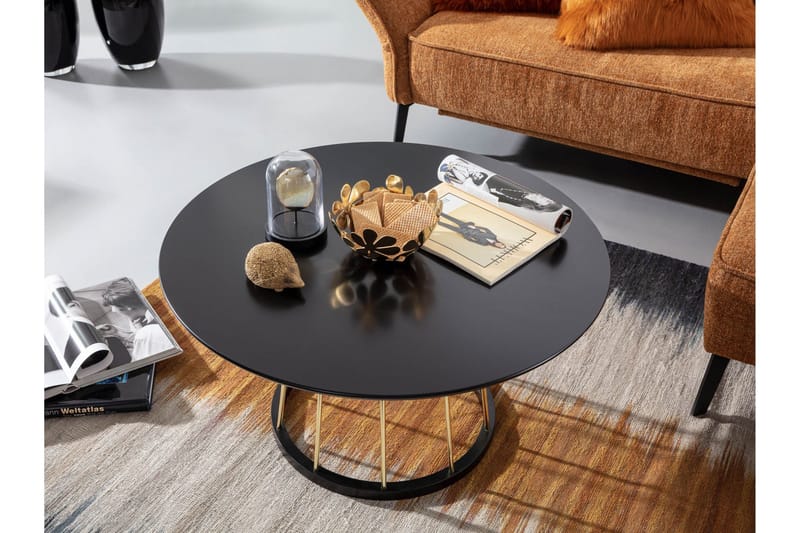 Wilhem Soffbord 80 cm Rektangulär - Svart - Möbler - Bord & matgrupper - Soffbord