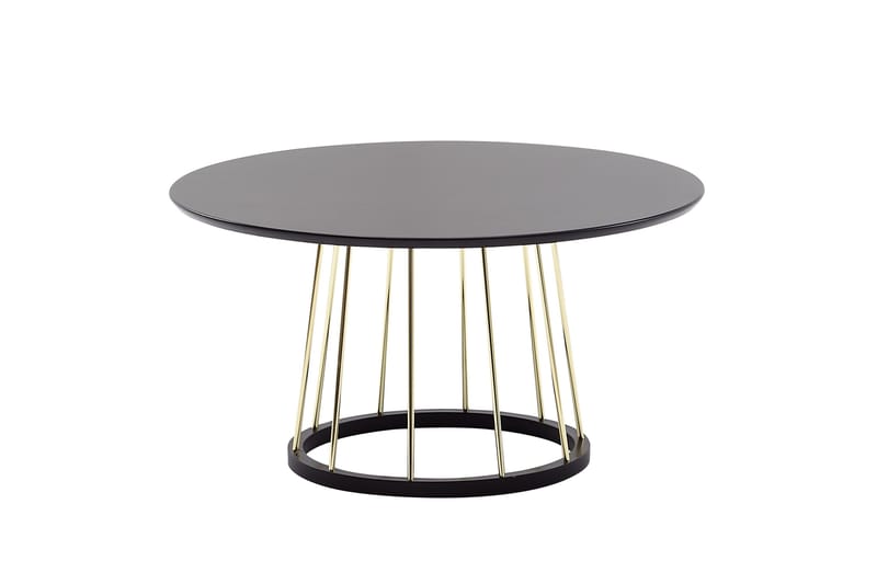 Wilhem Soffbord 80 cm Rektangulär, Svart