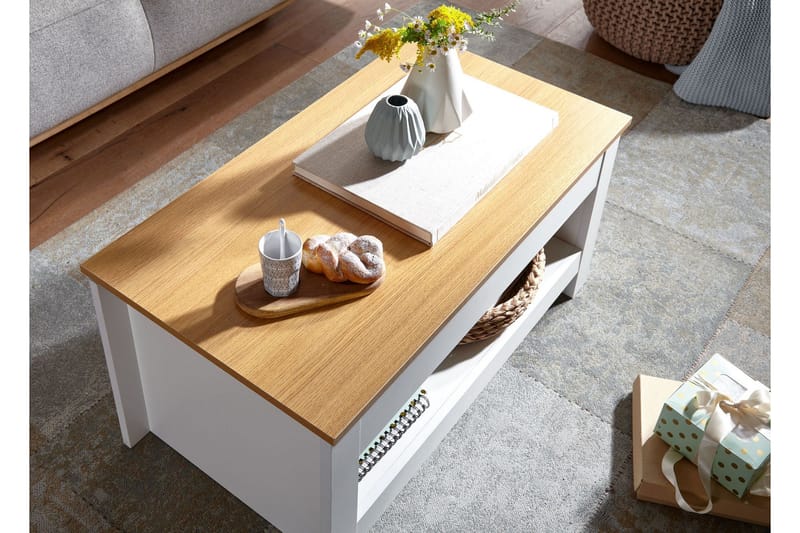 Wilhem Soffbord 85 cm Rektangulär - Vit - Möbler - Bord & matgrupper - Soffbord