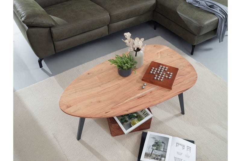 Willowdale Soffbord 110 cm - Brun/Svart - Möbler - Bord & matgrupper - Soffbord