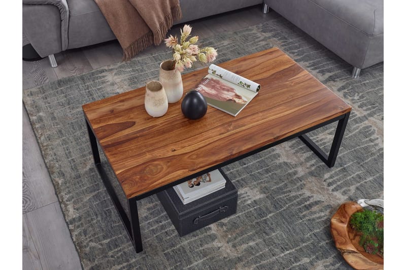 Willowdale Soffbord 110 cm - Teak/Svart - Möbler - Bord & matgrupper - Soffbord