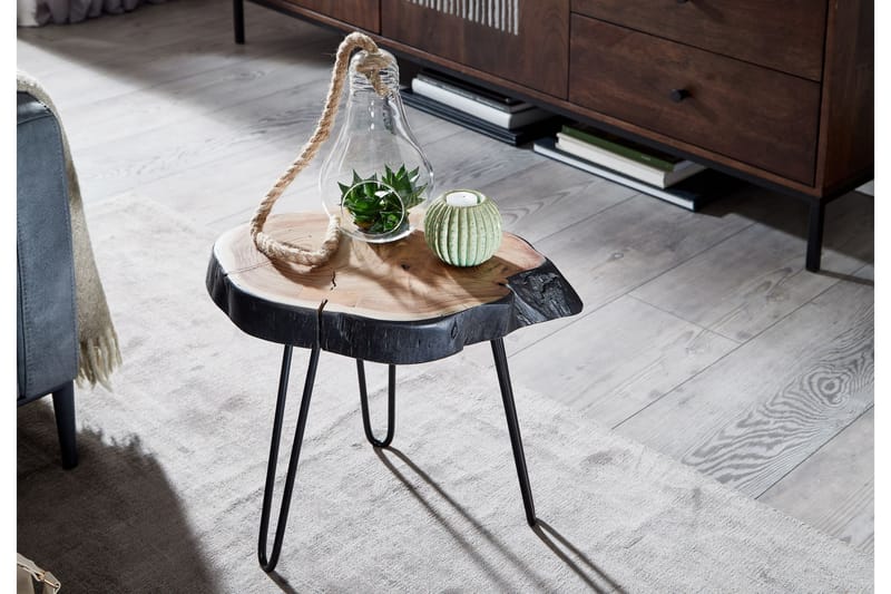 Willowdale Soffbord 40 cm Runt - Brun/Svart - Möbler - Bord & matgrupper - Soffbord