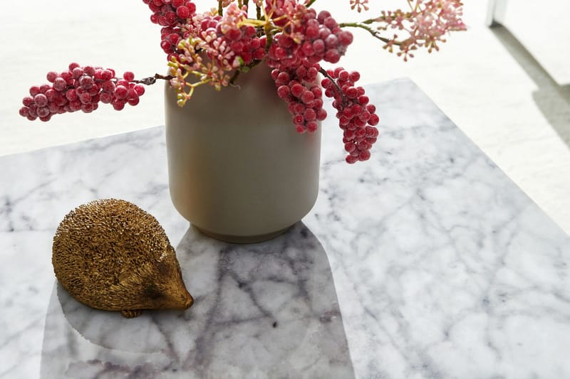 Willowdale Soffbord 60 cm Marmormönster - Vit/Grå - Möbler - Bord & matgrupper - Soffbord