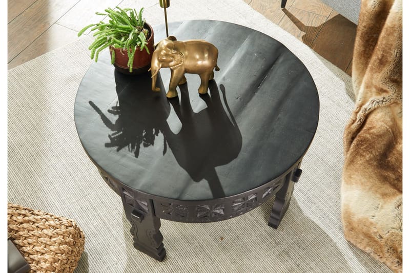 Willowdale Soffbord 60 cm Runt - Svart - Möbler - Bord & matgrupper - Soffbord