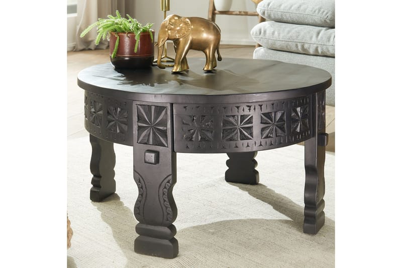 Willowdale Soffbord 60 cm Runt - Svart - Möbler - Bord & matgrupper - Soffbord