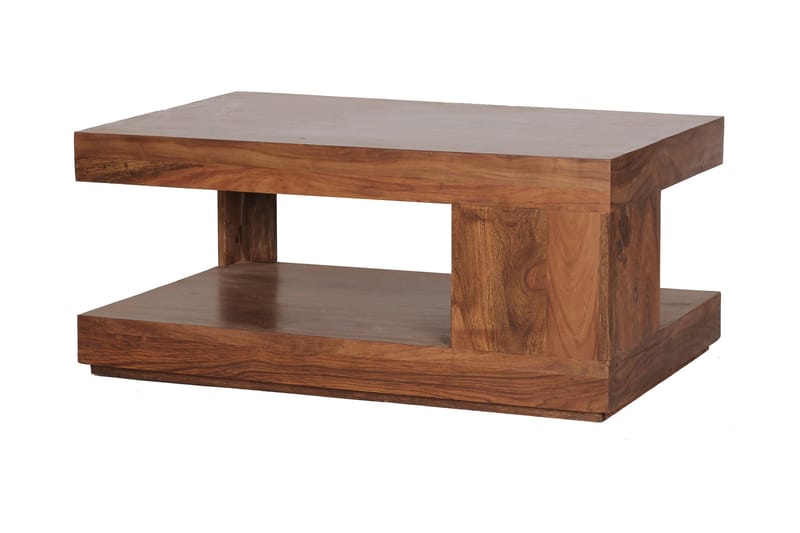 Willowdale Soffbord 60 cm - Valnötsbrun - Klaffbord & Hopfällbart bord - Spegelbord - Soffbord - Soffbord med förvaring - Soffbord med hjul - Höj och sänkbart soffbord