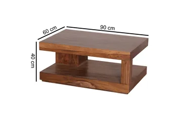 Willowdale Soffbord 60 cm - Valnötsbrun - Möbler - Bord & matgrupper - Soffbord