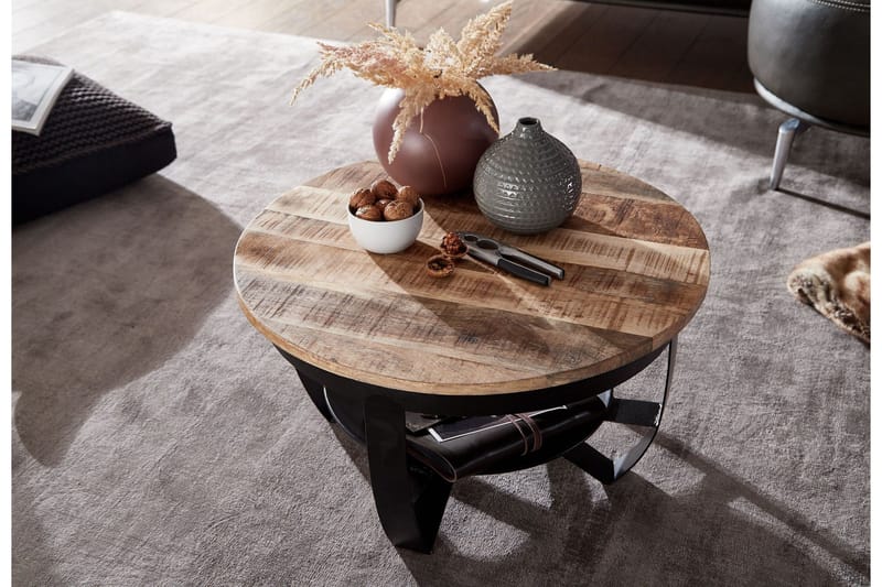 Willowdale Soffbord 60x34 cm med Förvaring Runt - Brun/Svart - Möbler - Bord & matgrupper - Soffbord